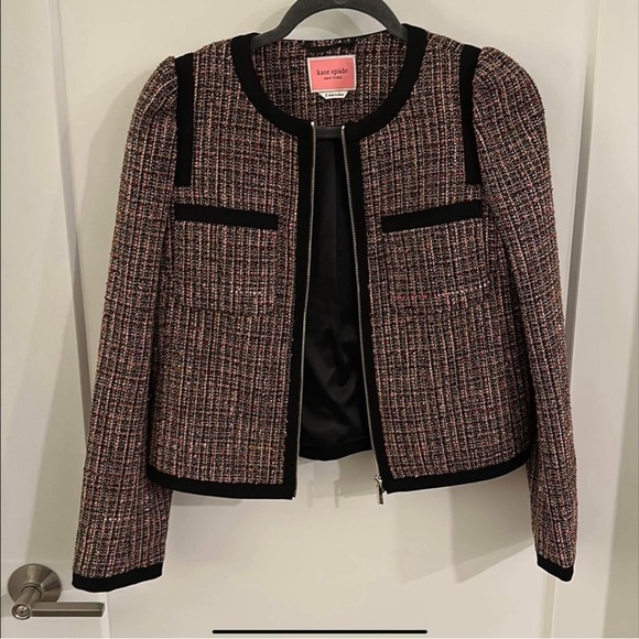 kate spade Jackets & Blazers - Like New Kate Spade Tweed Jacket